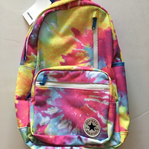 converse tie dye backpack